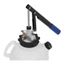 MSW Pompe À Vidange Huile Pompe Remplissage Manuelle Aspirateur Aspiration Extraction MSW-AGP-01 Volume 7,5 l, Tuyau D‘Air 1,5 m, Diamètre du Flexible 1/2, 13 Adaptateurs, Mallette 