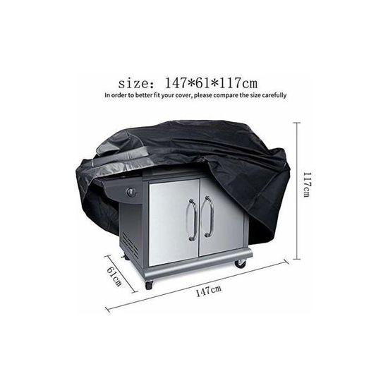 Housse De Barbecue Sphérique Weber 67 Cm - Tissu Oxford 600D, Étanche, Anti-UV, Avec Sac De Rangement