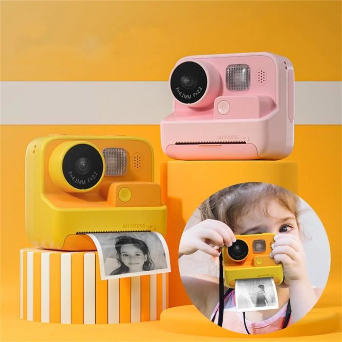 Rose-Appareil Photo Instantané HD 1080P avec 3 Rouleaux de Papier Imprimé  pour Enfant, Photo Numérique, Vidé - Cdiscount Jeux - Jouets