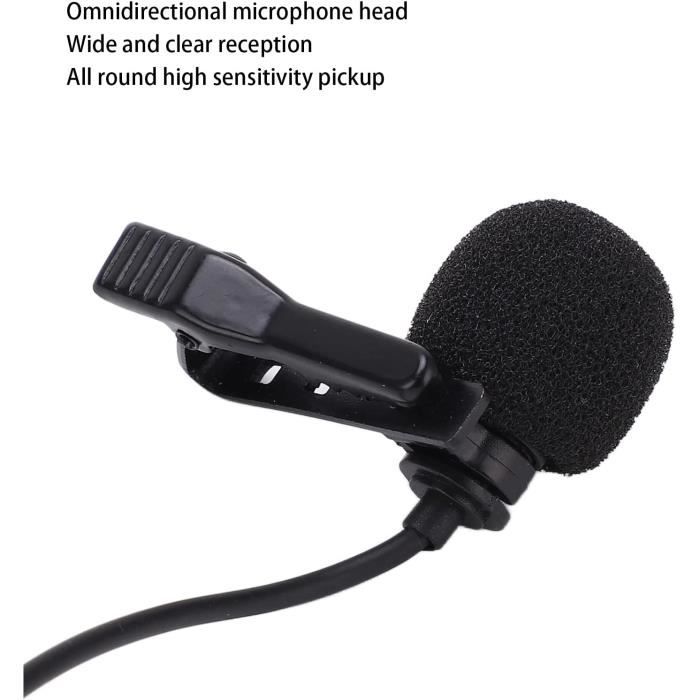 Microphone De Micro Cravate - Pour Téléphone Portable - Pour Conférence -  Cdiscount Appareil Photo