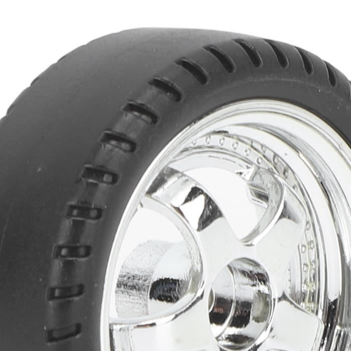 RC Pneu, 1.9in 100mm Gonflable RC Pneu de Chenille Gonflé Roue Pneus