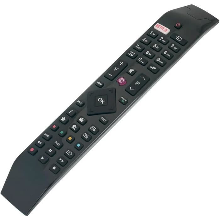 Telecomando Sostitutivo CLVIZCXOM Per TV Hitachi – Modelli RC-49141, Compatibile Con 43HB5T62, 43HB6T62, 32HB5W66 E Altri