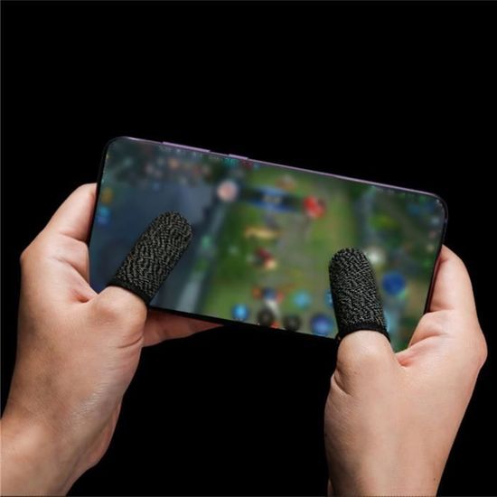 Manchons Doigts Pour Gaming Mobile – Sensibilité Tactile Améliorée, Matériau Respirant, Compatibles écrans Tactiles
