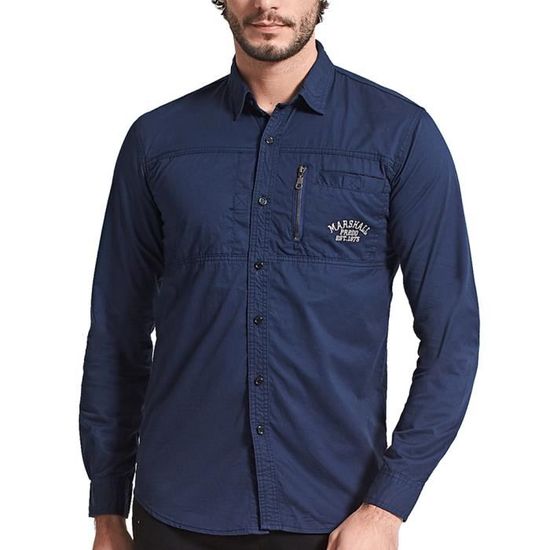 Chemise ExOfficio Homme XL Beige – Anti-insectes, 2 Poches, Manches Longues – Occasion