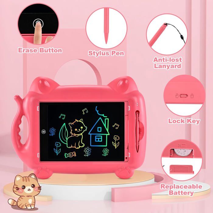 Ardoise Magique Licorne Jouet Enfant 2 3 4 5 6 Ans Fille, Tablette Dessin Enfants 10 Pouces, d'anniversaire Noël (Rose) | Rakuten Ardoise Magique Licorne Jouet Enfant 2 3 4 5 6 Ans Fille, Tablette Dessin Enfants 10 Pouces, d'anniversaire Noël (Rose) | Rakuten