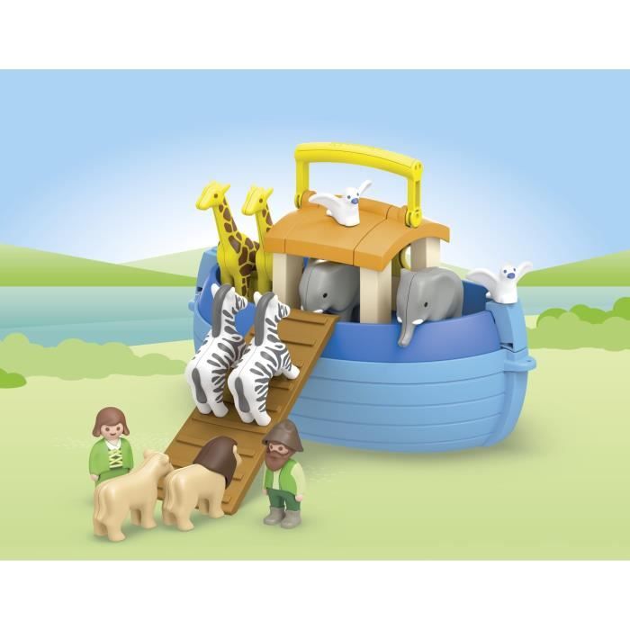 PLAYMOBIL 1.2.3 Meeneemboerderij Met Dieren - 6962 : Playmobil