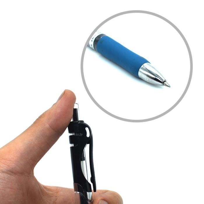 STYLO,Black-3pcs--Ensemble de stylos à Gel rétractable, 0.5mm