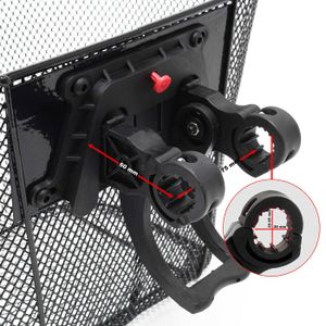 Panier Avant De Vélo Réglable En Fer - Pour Vélo électrique Et Classique - Support épaissi Charge Forte