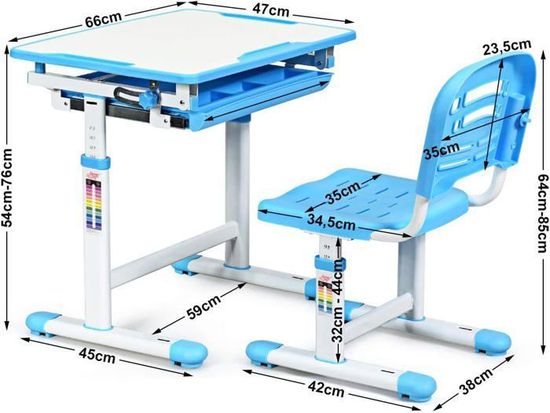 GOPLUS Chaise De Bureau Pour Enfant, Chaise D'Étude Avec Dossier Ergonomique Et Siège Pivotant à 360°, Hauteur Réglable, Pour Chambre D' Enfant, Charge Max. 50 KG (Violet