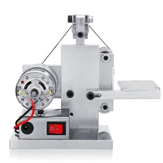 Mini Ponceuse à bande DIY Ponçage meulage électrique Machine à polir 330x10MM