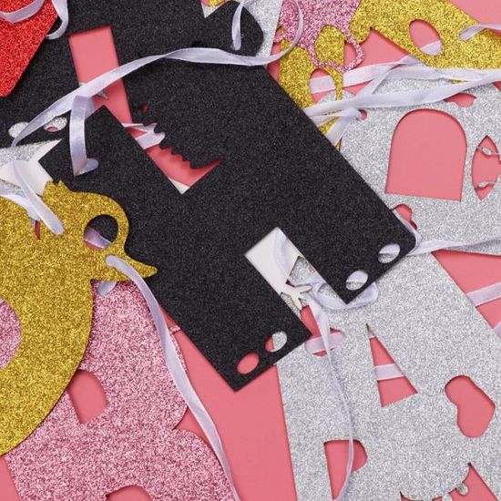 2 Ensembles Theme Bebe 1er Anniversaire Decoratif Banniere Ensemble Banderole Banniere Guirlande Hors Noel Cdiscount Maison