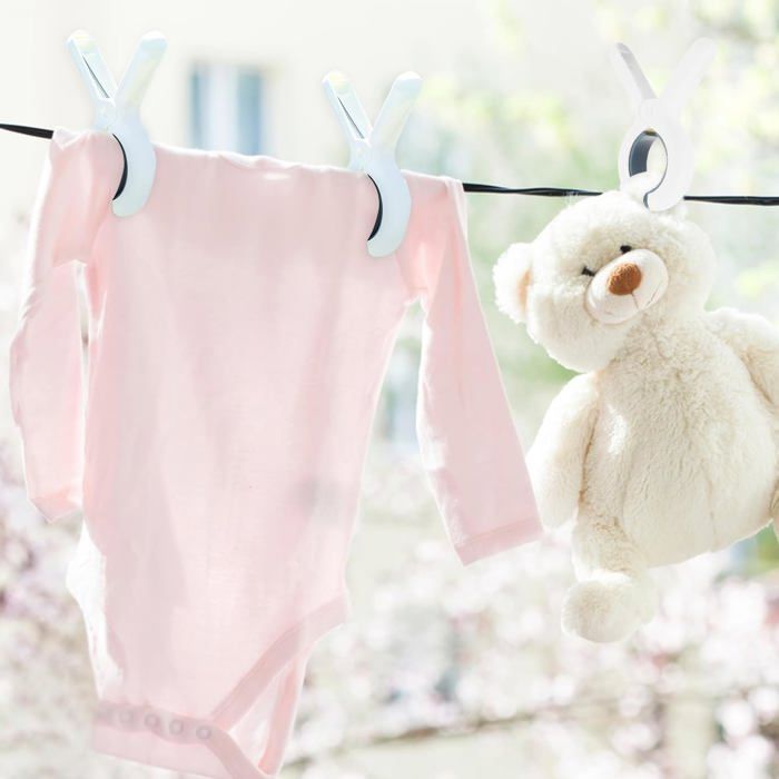 12pcs Pince Pour Serviette De Plage, Grosse Pince À Linge | Leroy Merlin