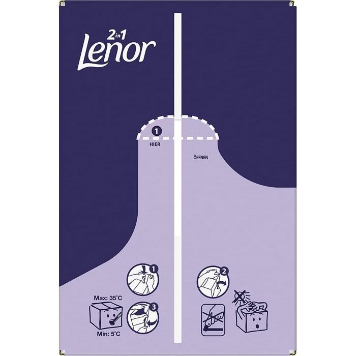 LENOR 6431037 à 25,90 € - Lenor Lessive couleur en poudre Rêve de fleurs  d'améthyste