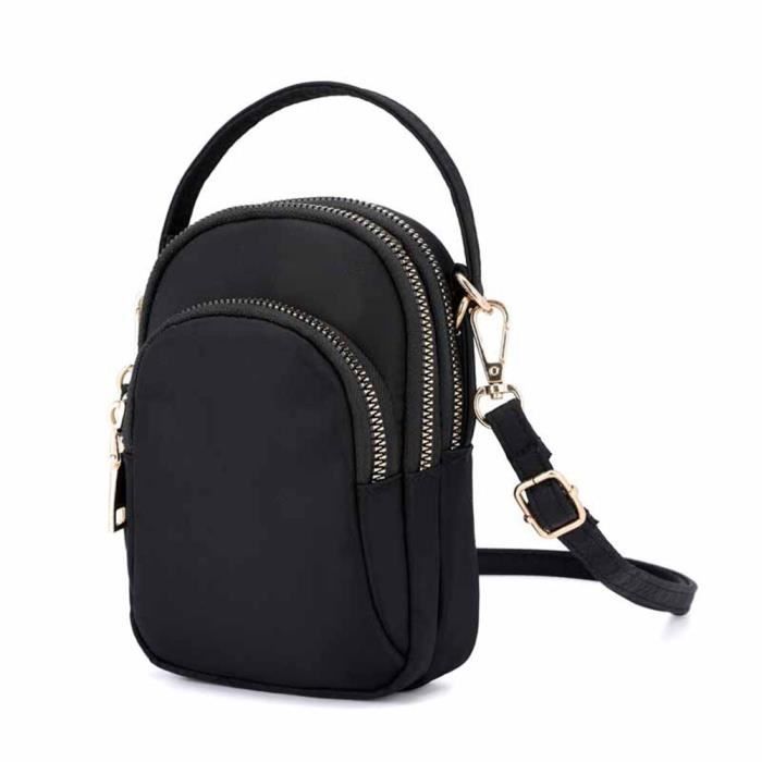 Sac bourse online noir femme