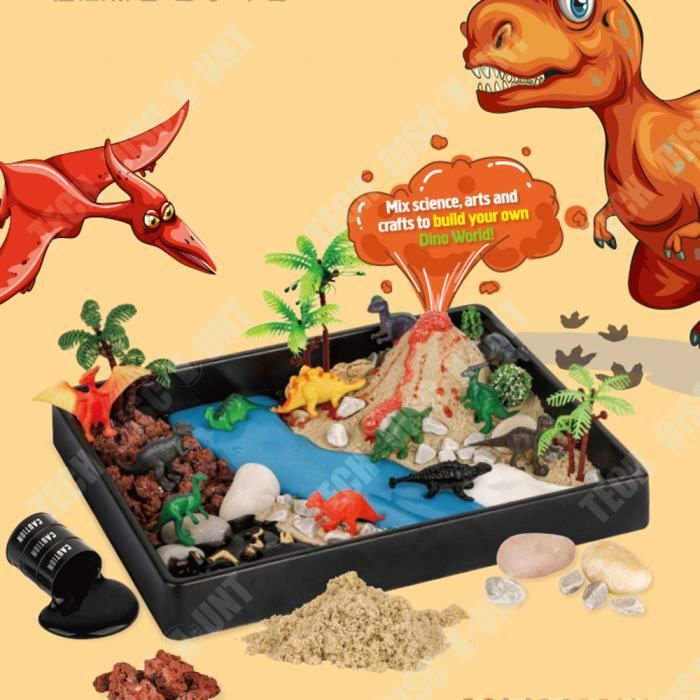 TD® Jouets faits à la main de bricolage,habitat de dinosaure,jouets  d'expérience scientifique d'éruption volcanique,cadeaux pour - Cdiscount  Jeux - Jouets