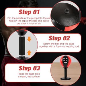 Punching Ball De Bureau Anti-stress – Détente, Défouloir, Cadeau Rigolo Pour Collègue Ou Patron