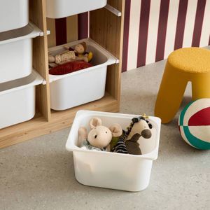 Atmosphera Colonne De Rangement Enfant - Métal Et Jute Beige Pour Chambre