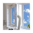 MOEGFY 400CM Kit Joint de Fenêe Climatisation Mobile Accessoire Climatiseur Portatif Fonctionne avec Les Unit ASSAINISSEMENT (TUYAU