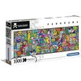 Puzzle 1000 pièces - CLEMENTONI - Tokidoki - Dessins animés et BD - Dimensions 98 x 33 cm-0