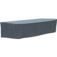 Housse de protection pour meubles de jardin - WOLTU - 218x77x55 cm - Imperméable et résistant aux UV-0