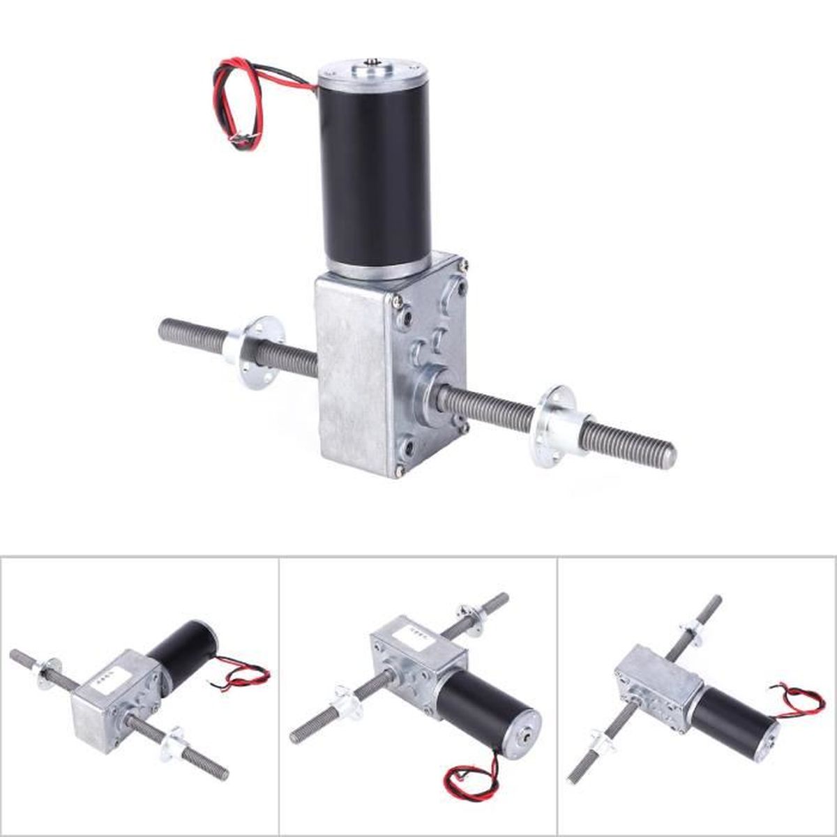 Lot De 4 Moteurs TT DC 3-6V - 200 Tr/min, Double Arbre, Réduction 1:48 - Pour Robots, Voitures DIY, Projets électroniques