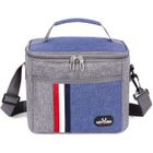 ADTOBAST Sac isotherme sac de pique-nique,sac isotherme repas adulte,sac isotherme repas bureau,sac isotherme enfant,sac isotherme pliable bl