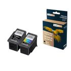 QUALITONER - 2 Cartouche compatible pour CANON PG-540 XL + CL-541 XL PG-540XL + CL-541XL Noir + Couleur pour Canon Pixma MG 2100