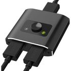 SWONUK Switch HDMI,Commutateur HDMI bidirectionnel 1 entrée 2 sorties ou 2 entrées vers 1 sortie Splitter HDMI,Supporte 4K 3D1080P,Xbox,PS4