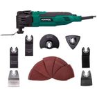 VONROC Outil multifonction oscillant 300W – Ponce, coupe, gratte - 62 Accessoires et sac de rangement inclus