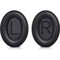 Coussinets d'oreille de Remplacement pour Bose QuietComfort 35, QC35 II Casque Circum-aural Noir - ZAMUS