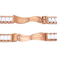 Bracelet en céramique rose or pour Apple Watch Series 7