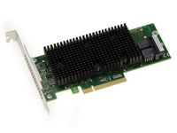 Carte contrôleur PCIe 3.1 SAS + SATA + NVMe 12GB 8 ports internes. Modèle OEM 9400-8i