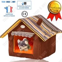 TD® litière chien chat cage chenil animaux de compagnie modèle original détachable maison décoration lit salon créatif couleurs