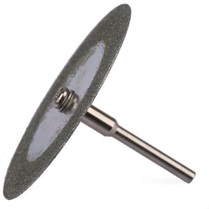 Disques De Coupe Diamant 22mm + Mandrin 3mm - Lot De 12 Pièces Neuf