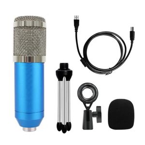 MICROPHONE - ACCESSOIRE Argent-Microphone à condensateur USB BM 800, 192KH
