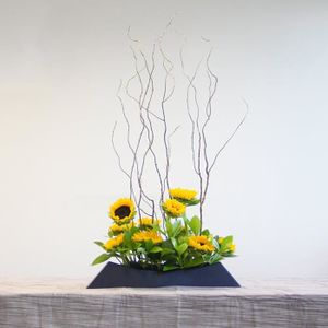 Unibell ronde en acier inoxydable Ikebana Kenzan d/écoration florale Florale Outil 80mm
