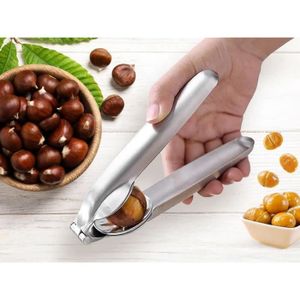 Coupe-châtaignes En Acier Inoxydable 304 - Ouvre-Noix Multifonction Avec Lame Croisée Pour Noix, Amandes, Noix De Pécan