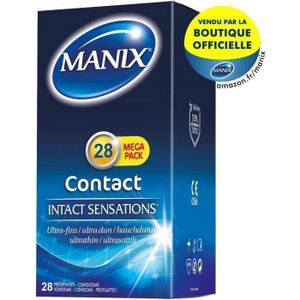 PRÉSERVATIF MANIX CONTACT 28 Préservatifs Ultra Fins - Maxi Pack