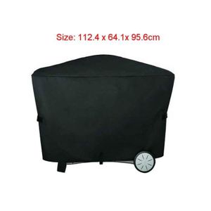 NC Housse de barbecue en polyester imperméable et anti-poussière pour barbecue Weber Q3000 Q2000 
