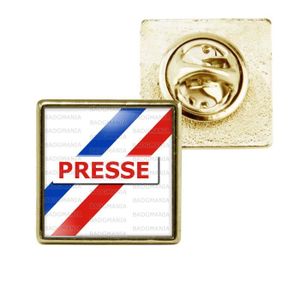 Porte-Cl/és Carr/é Plastique Presse Reporter Journaliste