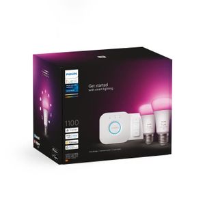 AMPOULE INTELLIGENTE Philips Hue White and Color Ambiance Kit de démarr