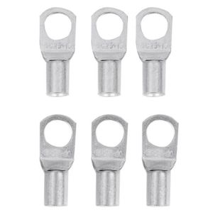 4 mm² x 8 mm Tube En Cuivre De Bornes à Sertir//Soudure Câble//Batterie//Oeillets LUG fin