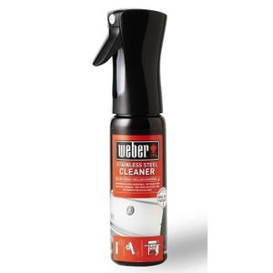 USTENSILE Nettoyant pour inox WEBER - 300 ml - Idéal pour nettoyer, faire briller et protéger votre barbecue
