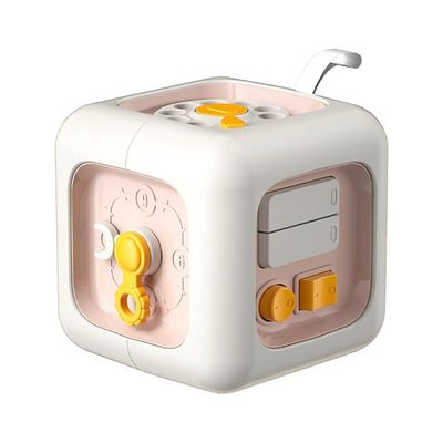Promise Babe Cube D'Activité Montessori – Château Rose En Bois – Tri De Formes – Cadeau Bébé Fille