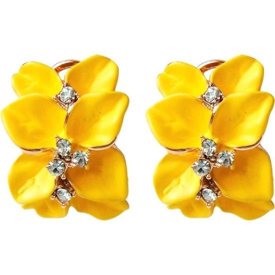 20pcs Breloques Chat Fleur Plaqué Or Émail - Pendentifs Alliage Pour Bijoux DIY