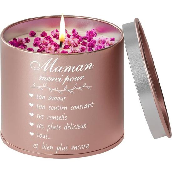 Pack De 4 Bougies Parfumées à La Maison, 28 OZ Naturel De Cire De Soja