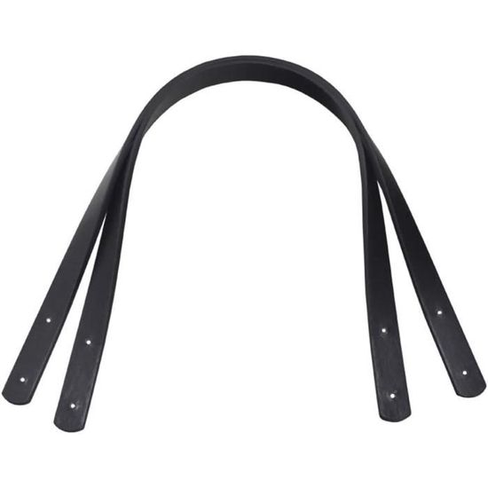 2 Poignées De Remplacement Réglables Pour O Bag - Longueur 70cm, Noir, Compatibles Avec La Plupart Des Sacs O Bag Et Sacs En Toile