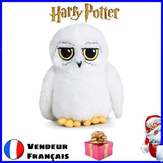 Grande Peluche Hibou chouette Harry potter officiel HEDWIGE 25cm Toute douce pour enfant ou