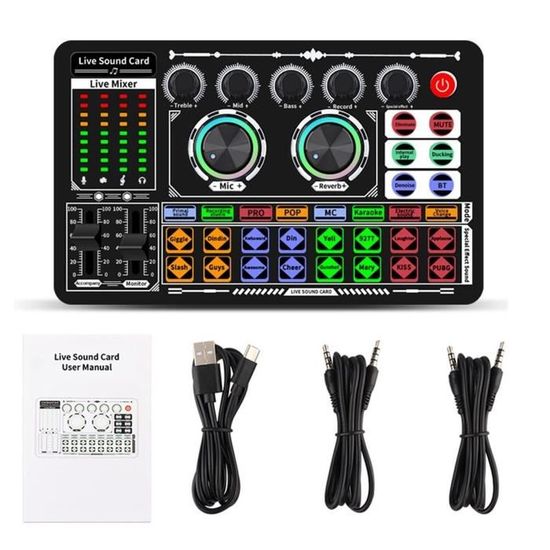 Omnitronic PM-322P 3-Channel with Bluetooth and USB Player « Console de mixage  DJ