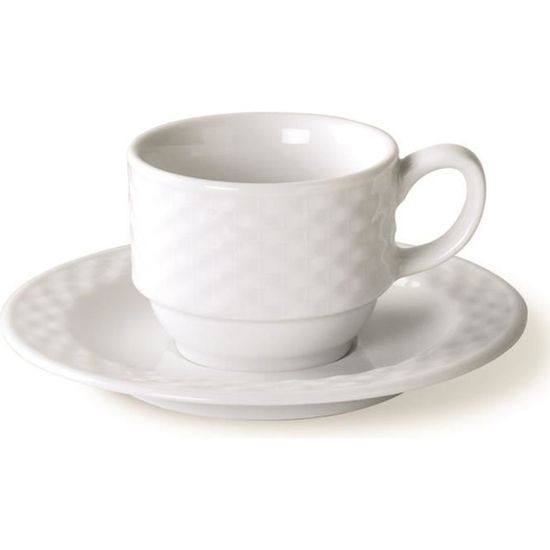 Soldes - Tasse à café porcelaine (lot de 6) - Interior's